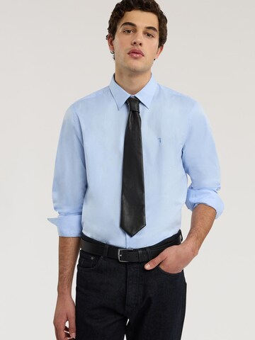 Trussardi Regular fit Button Up Shirt in Blue