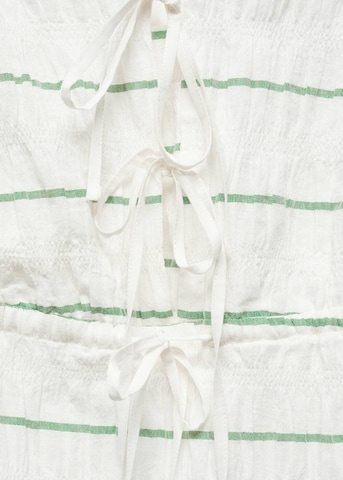MANGO Kleid 'Morgali' in Weiß