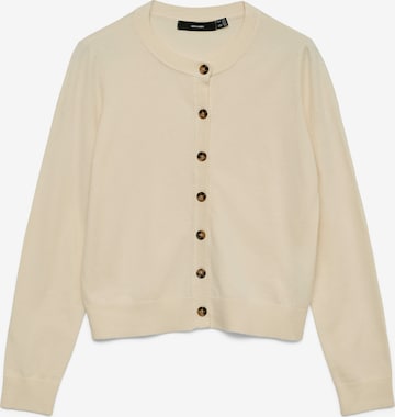 VERO MODA Вязаная кофта 'VMSABA' в Бежевый: спереди