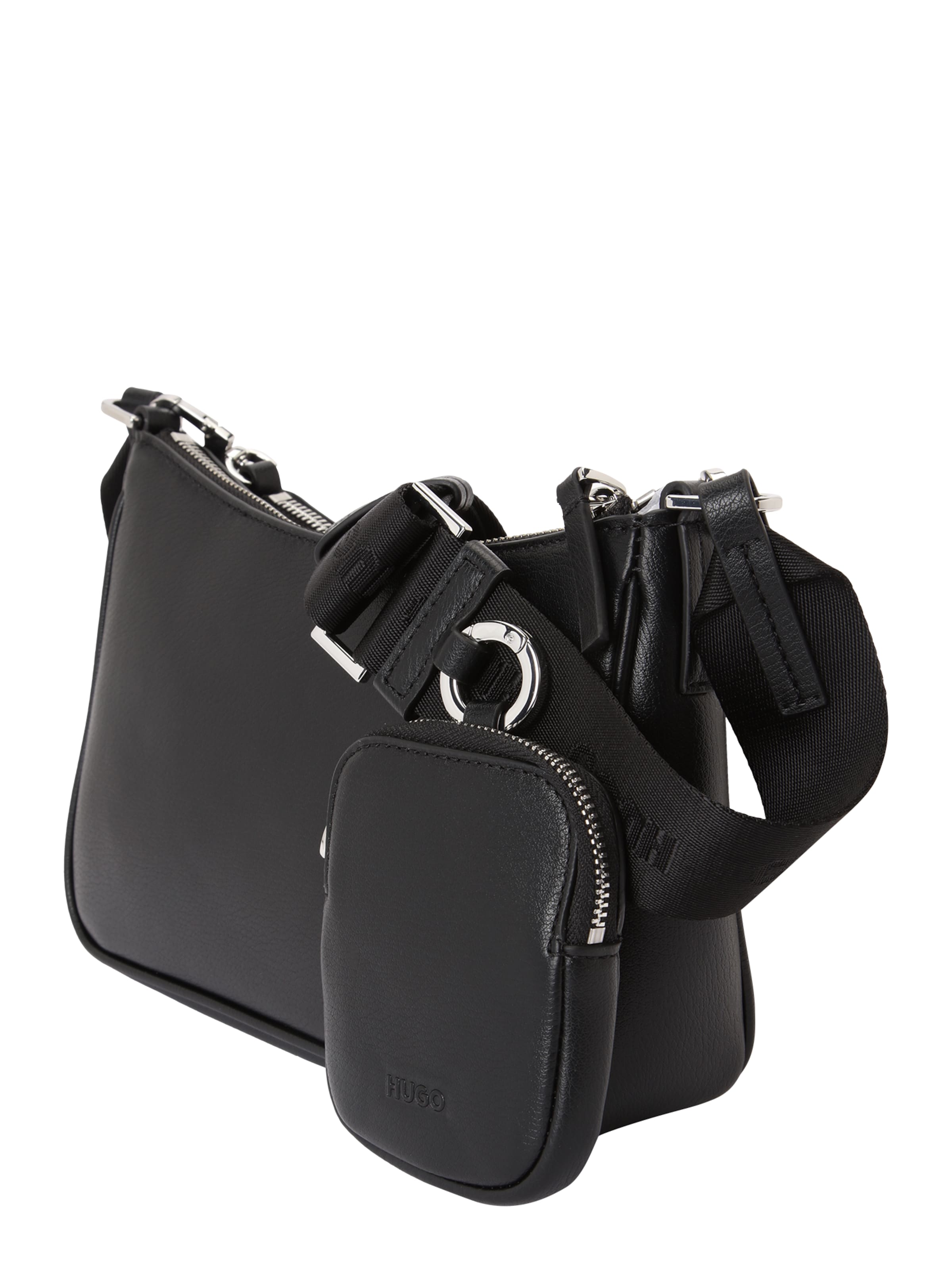 HUGO - Mala de ombro 'Bel 2.0' em preto