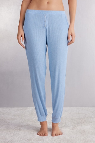 INTIMISSIMI Pajama Pants 'CHIC COMFORT' in Blue: front