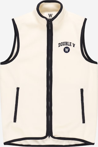 WOOD WOOD Vest in White: front