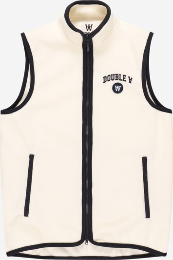 WOOD WOOD Vest in Black / Off white, Item view