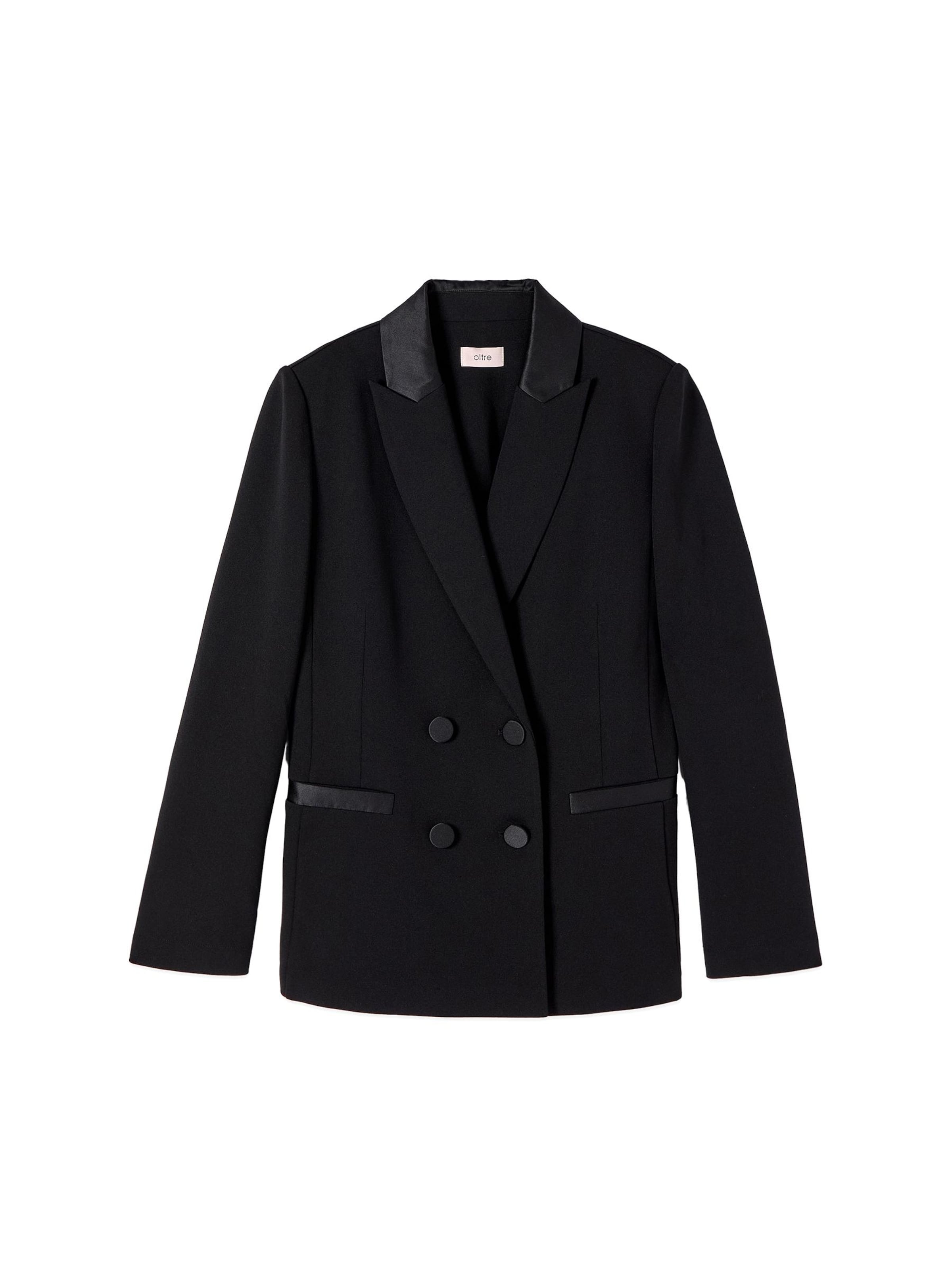 oltre - Blazer en negro: frente