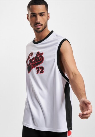 Ecko Unlimited Top 'BBall' in Weiß