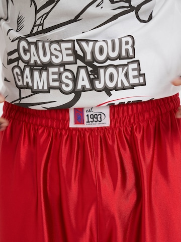 AND1 Loosefit Funkční kalhoty – červená