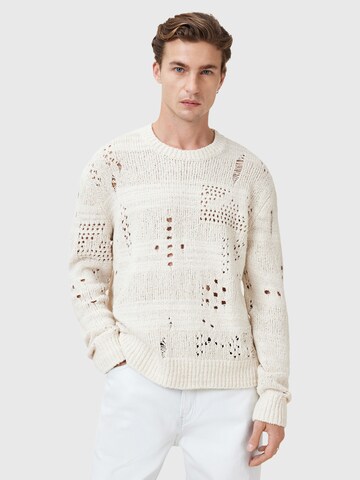 AllSaints - Pullover 'HARVEY' em branco