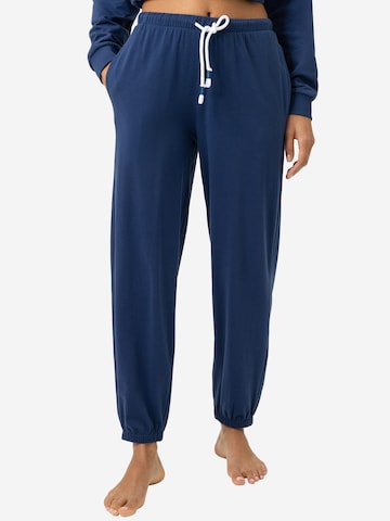 Mey Pajama Pants 'Solid Love' in Blue