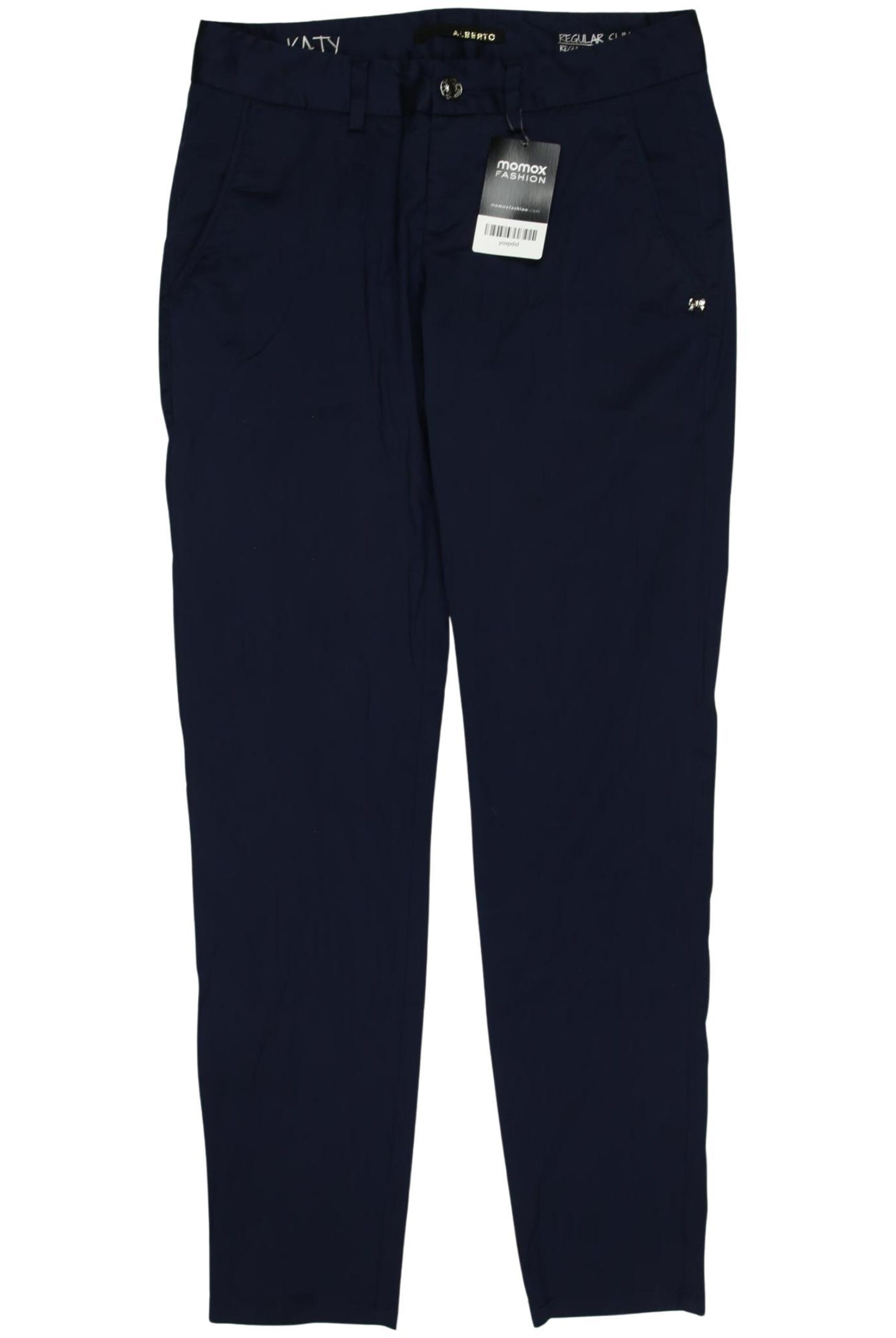Alberto Pants in XXS in Blue: front