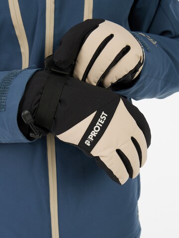 PROTEST Sporthandschoenen 'PRTShape' in Bruin