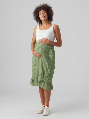 Vero Moda Maternity Kjol 'SARA GUNNA' i grön