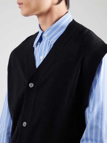 SELECTED HOMME Knit Cardigan 'SLHTRAY' in Black