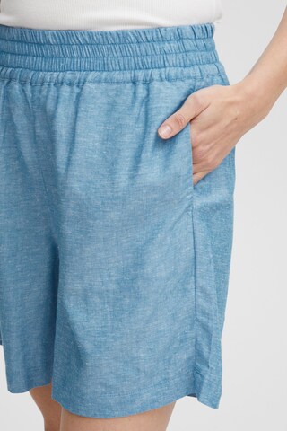 Fransa Loose fit Pants 'Frlin' in Blue