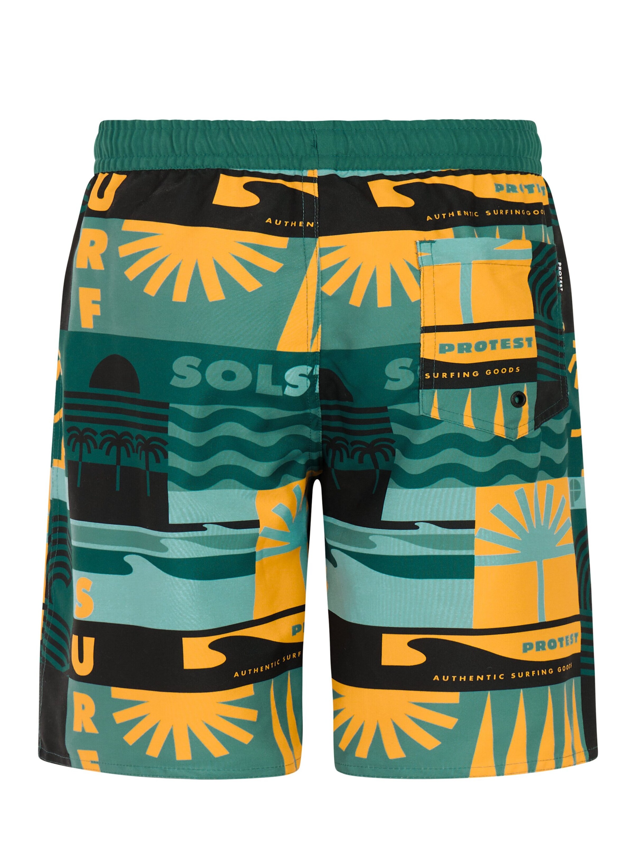PROTEST Board Shorts 'PRTTonny JR' in Green