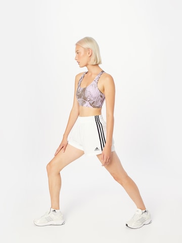 ADIDAS BY STELLA MCCARTNEY Bustier Sports-BH 'True Purpose Power Impact' i lilla