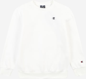 Champion Authentic Athletic Apparel Sweatshirt in White: front