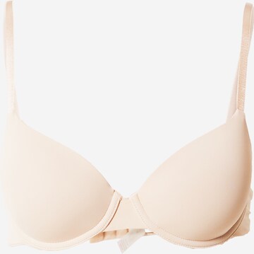 Push-up Soutien-gorge 'Lilja Theresia' Lindex en beige : devant