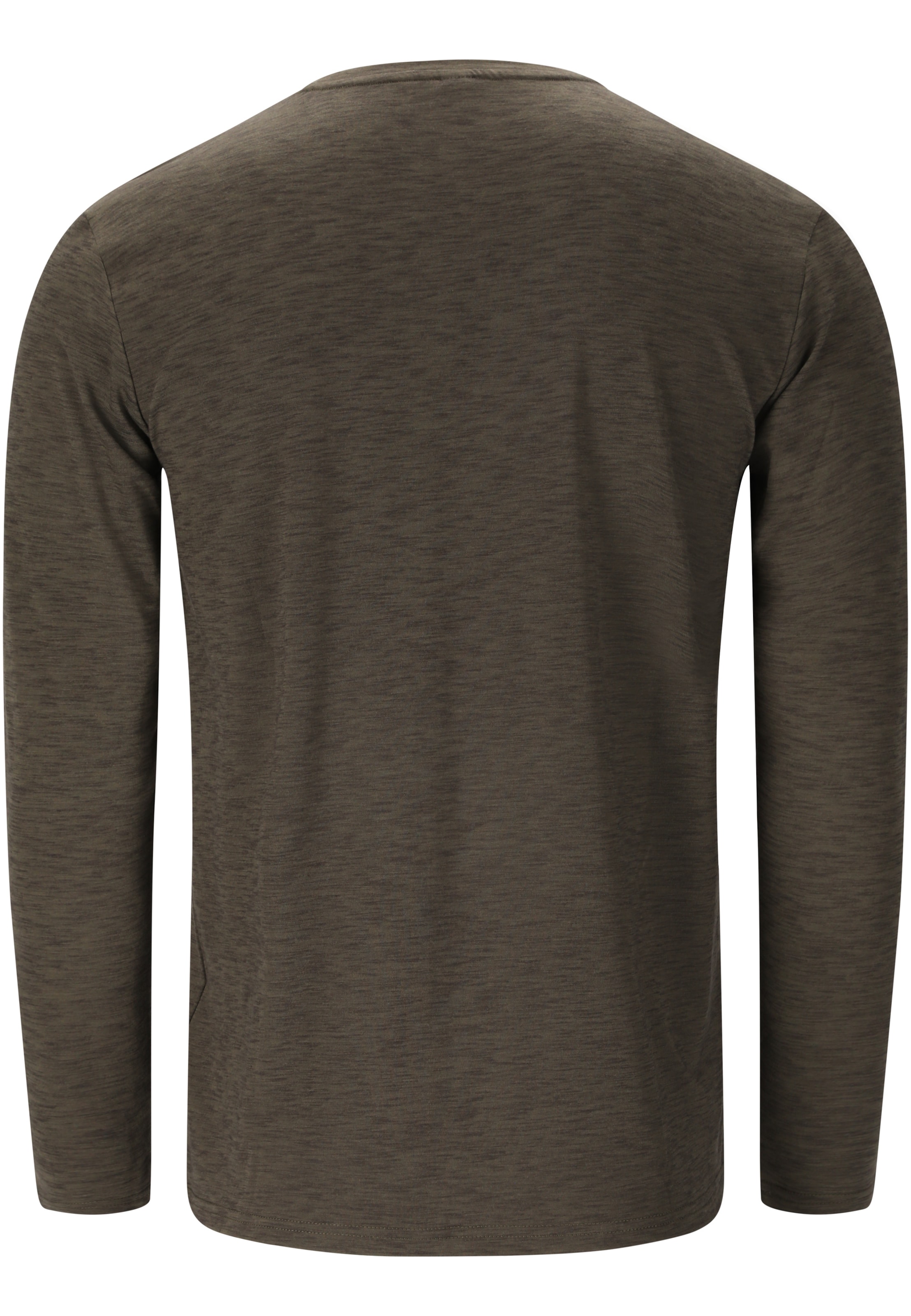 Virtus Langarmshirt 'Jokers V4' in Braun