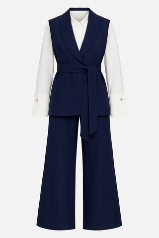Touche Prive Pantsuit in Blue: front