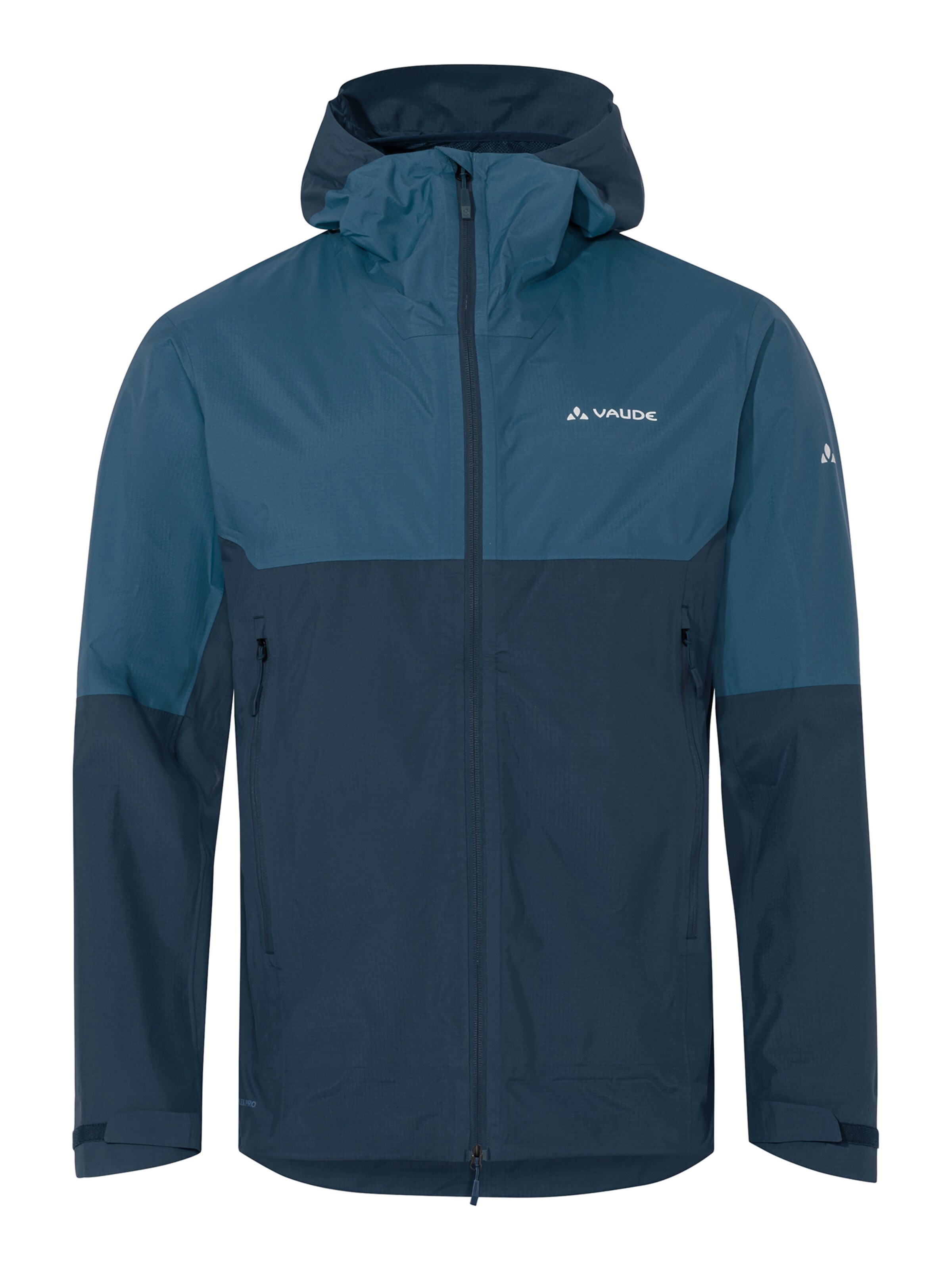 VAUDE Outdoorjas 'Simony' in Blauw: voorkant