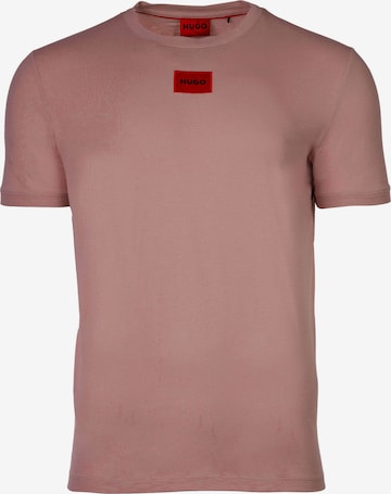 Maglietta di HUGO in rosa: frontale
