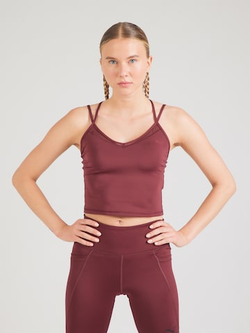 PUMA Top sportowy 'PWRSHAPE' w kolorze czerwony: przód