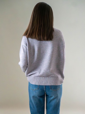 WEARABLE STORIES Trui 'Riske' in Grijs