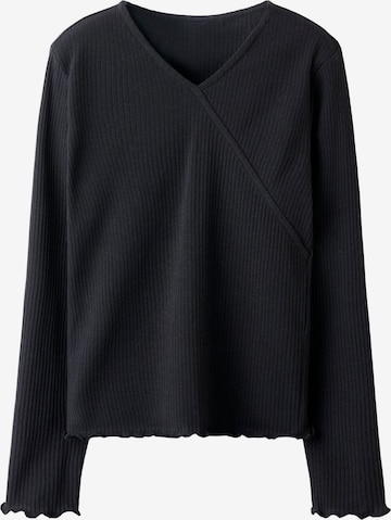 NAME IT - Camiseta en negro: frente