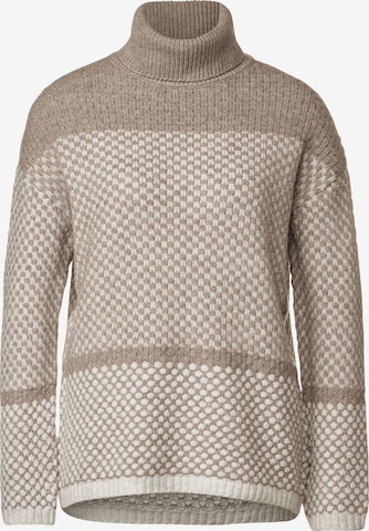 Pull-over STREET ONE en marron : devant