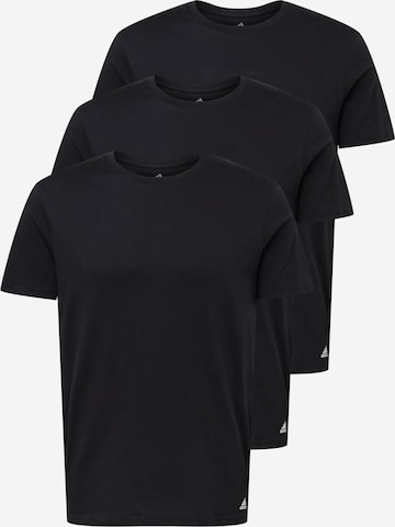 ADIDAS PERFORMANCE - Camiseta térmica en negro: frente
