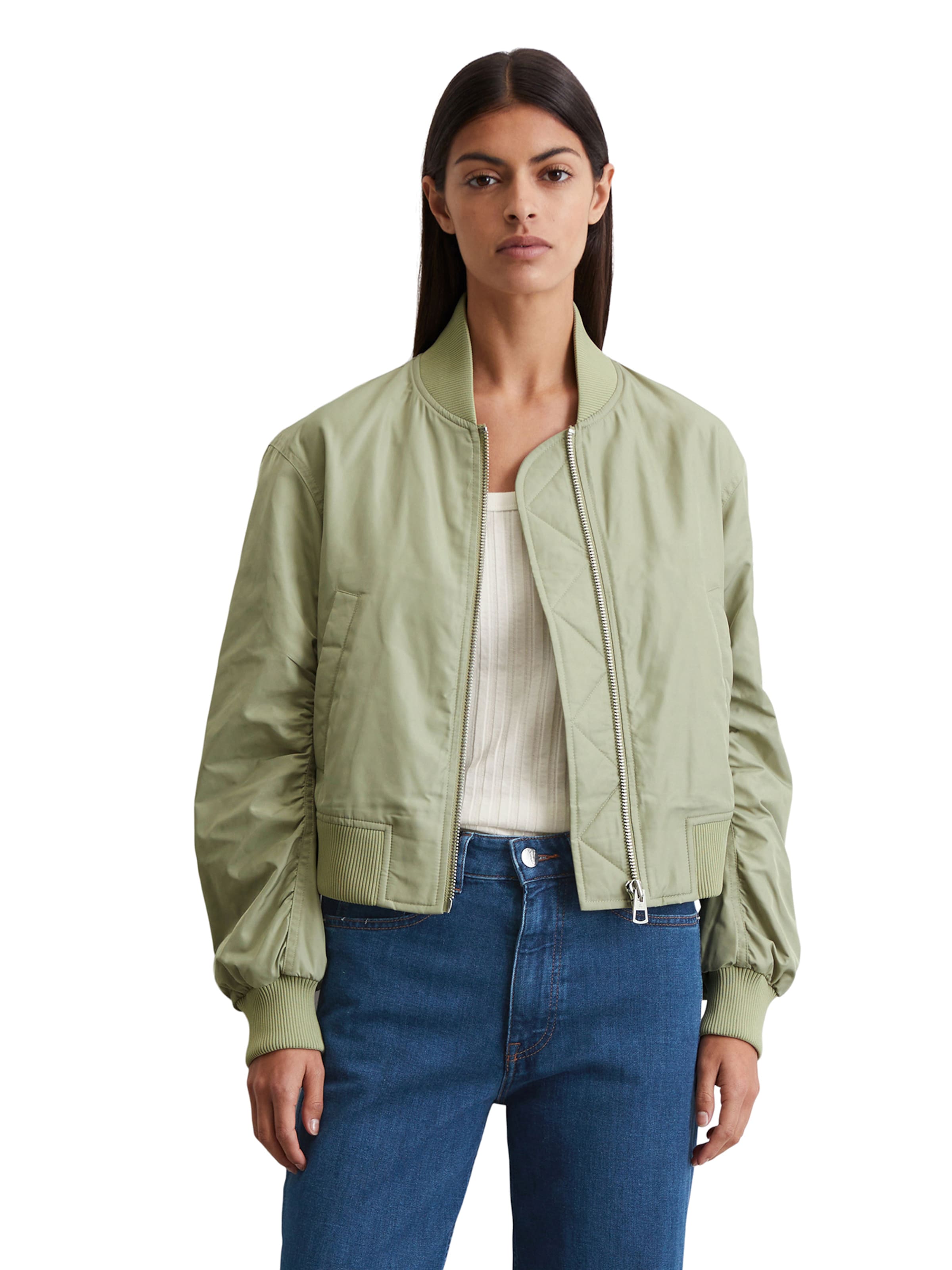 Marc O'Polo Преходно яке в зелено: отпред