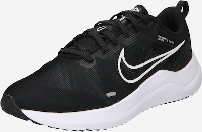 NIKE Chaussure de course 'Downshifter 12' en noir / blanc, Vue avec produit