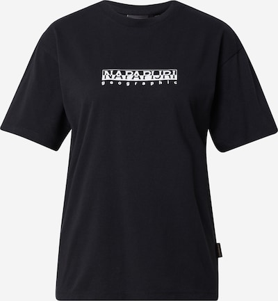 NAPAPIJRI T-shirt en noir / blanc, Vue avec produit