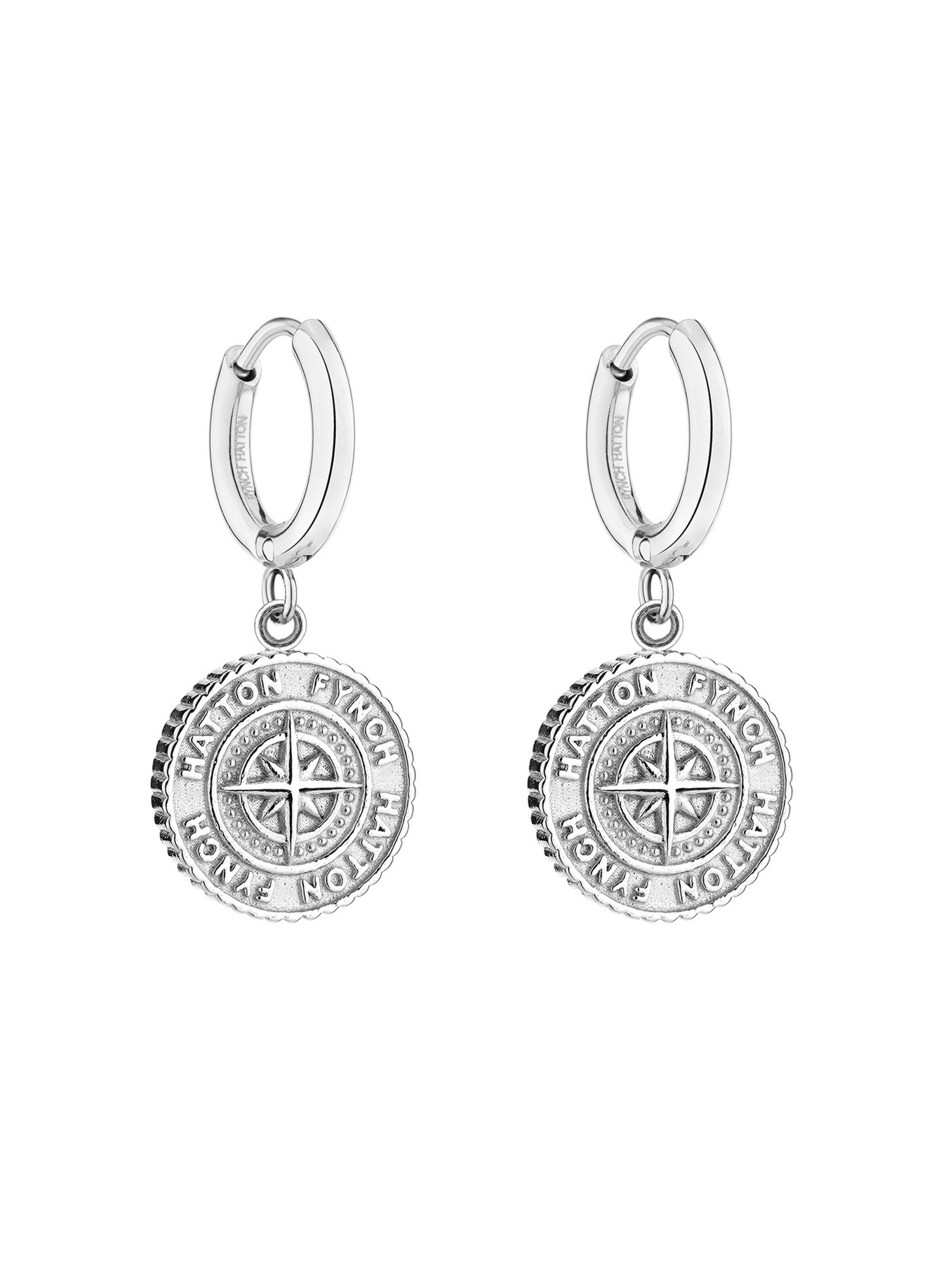 FYNCH-HATTON Earrings in Silver: front