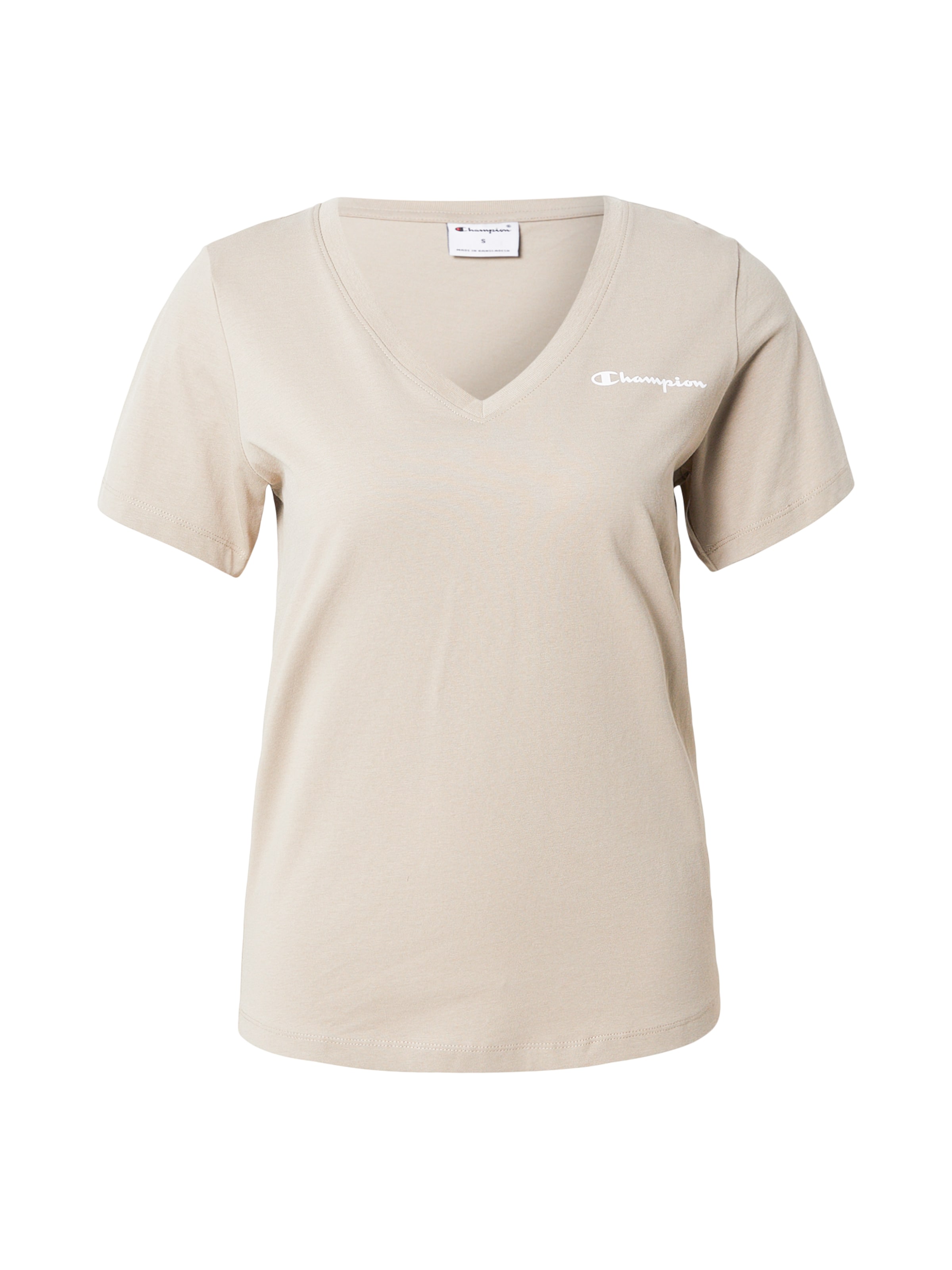 Champion Authentic Athletic Apparel Shirt in Beige: front