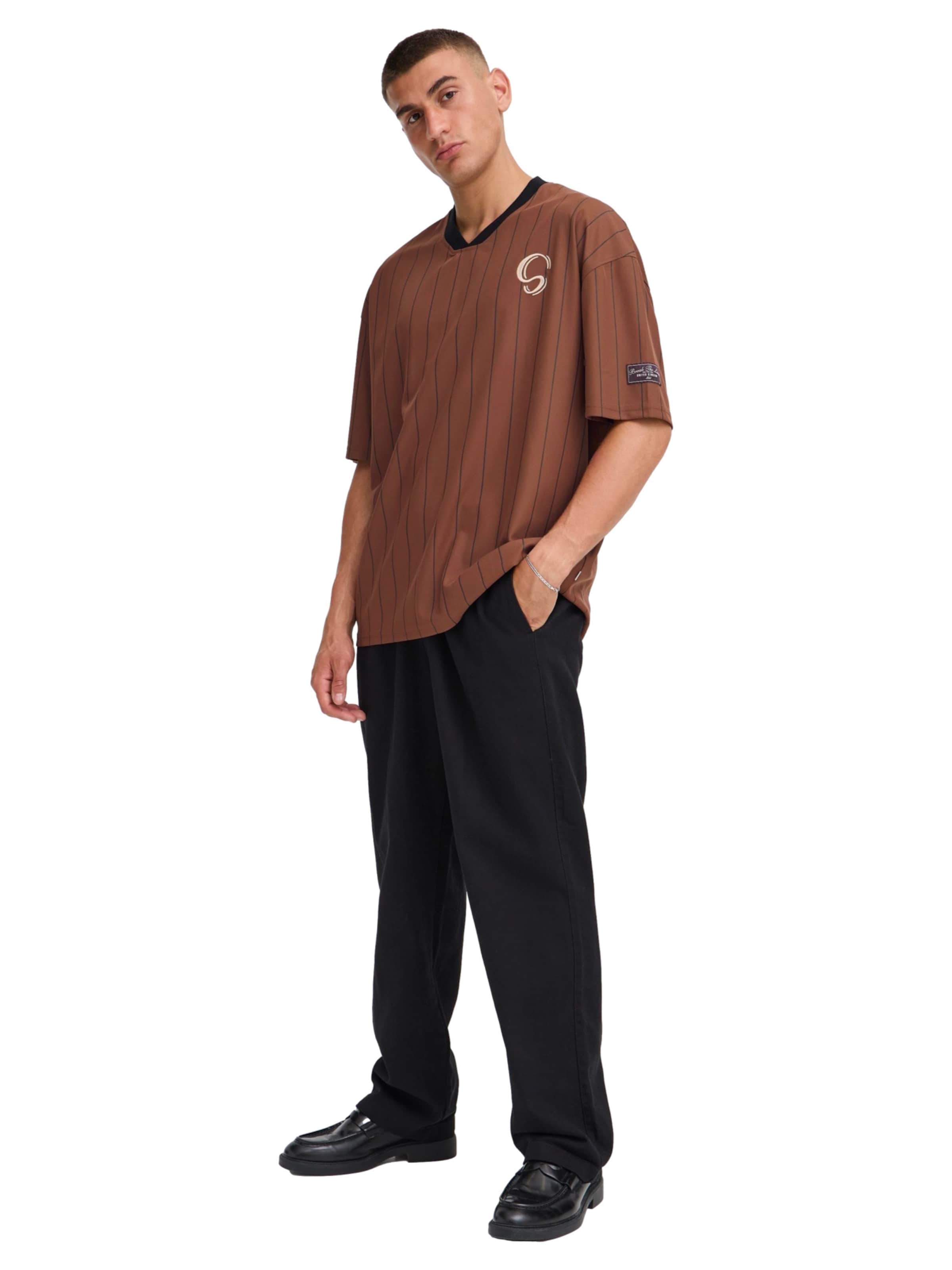 T-Shirt 'Sean' !Solid en marron