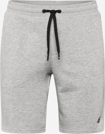 4F Workout Pants in Grey: front