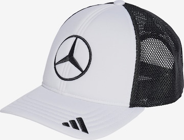 ADIDAS PERFORMANCE - Gorra deportiva 'Mercedes - AMG Petronas Formula Onr Team' en blanco: frente