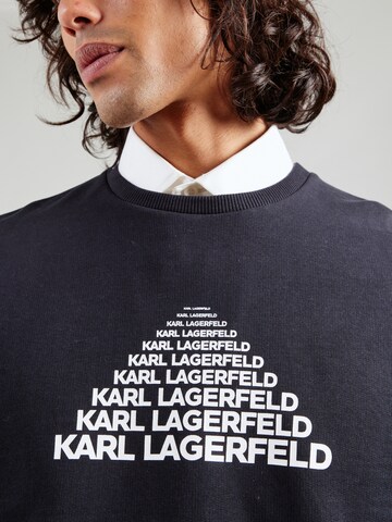 mėlyna Karl Lagerfeld Megztinis be užsegimo