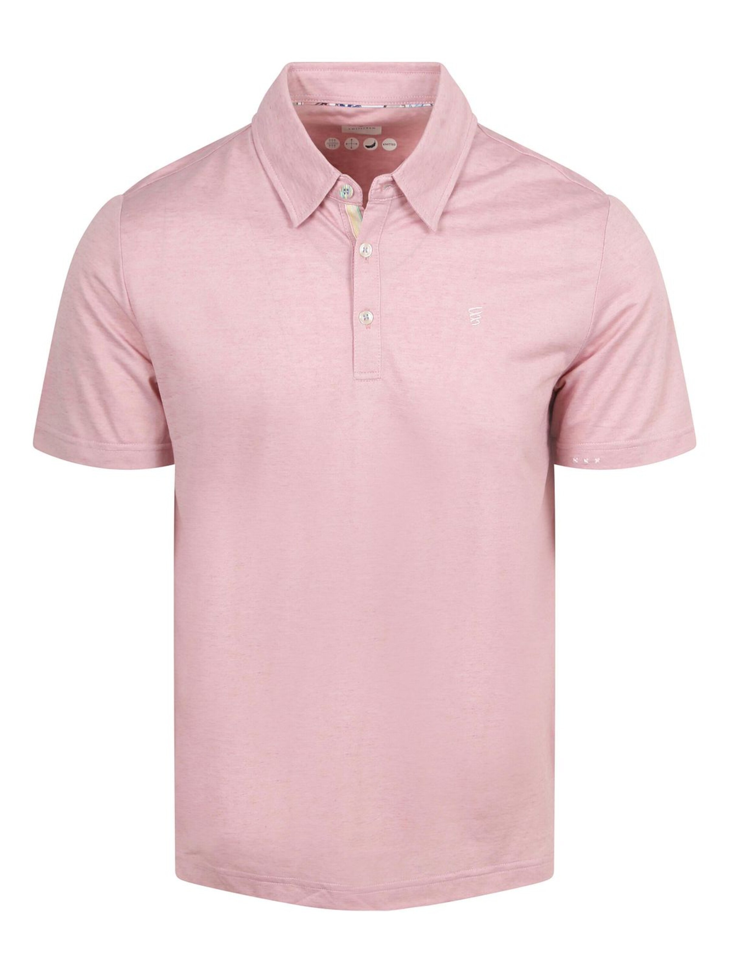 R2 Amsterdam Shirt in Pink: front