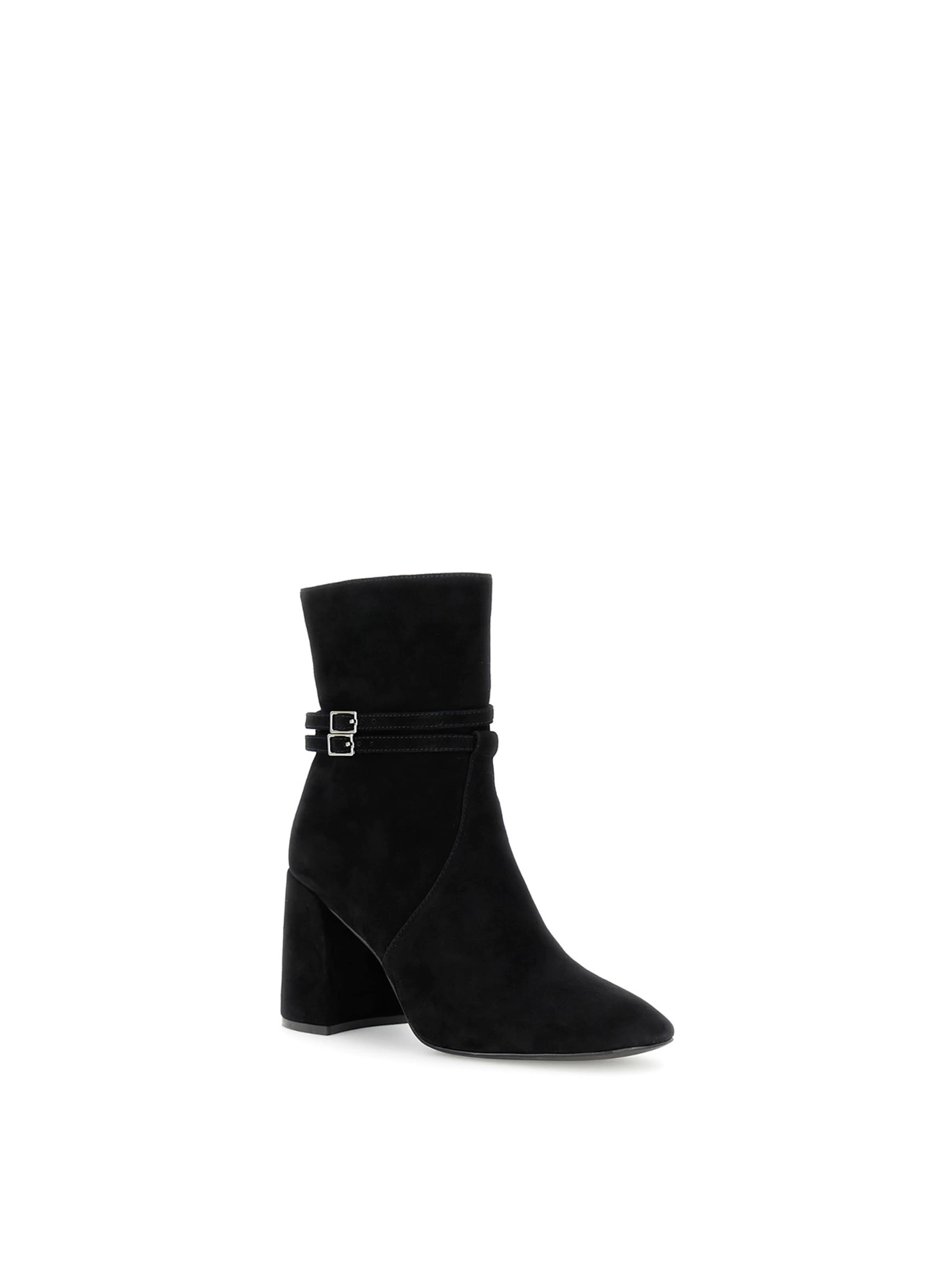 CAFè NOIR Enkellaarsjes in Zwart