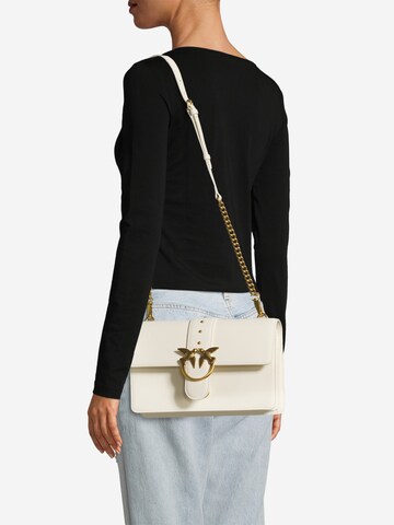 PINKO Crossbody Bag 'Love One' in Beige