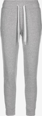 UNDER ARMOUR Workout Pants 'Rival Terry' in Grey: front