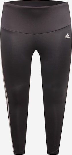 Pantaloni sportivi 'Designed To Move High-Rise 3-Stripes ' ADIDAS SPORTSWEAR di colore nero / bianco, Visualizzazione prodotti