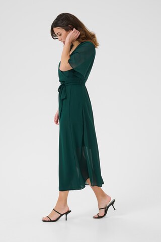 Kaffe Jurk 'Belle' in Groen