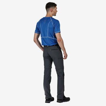 REGATTA Regular Outdoorhose 'Xert III' in Blau