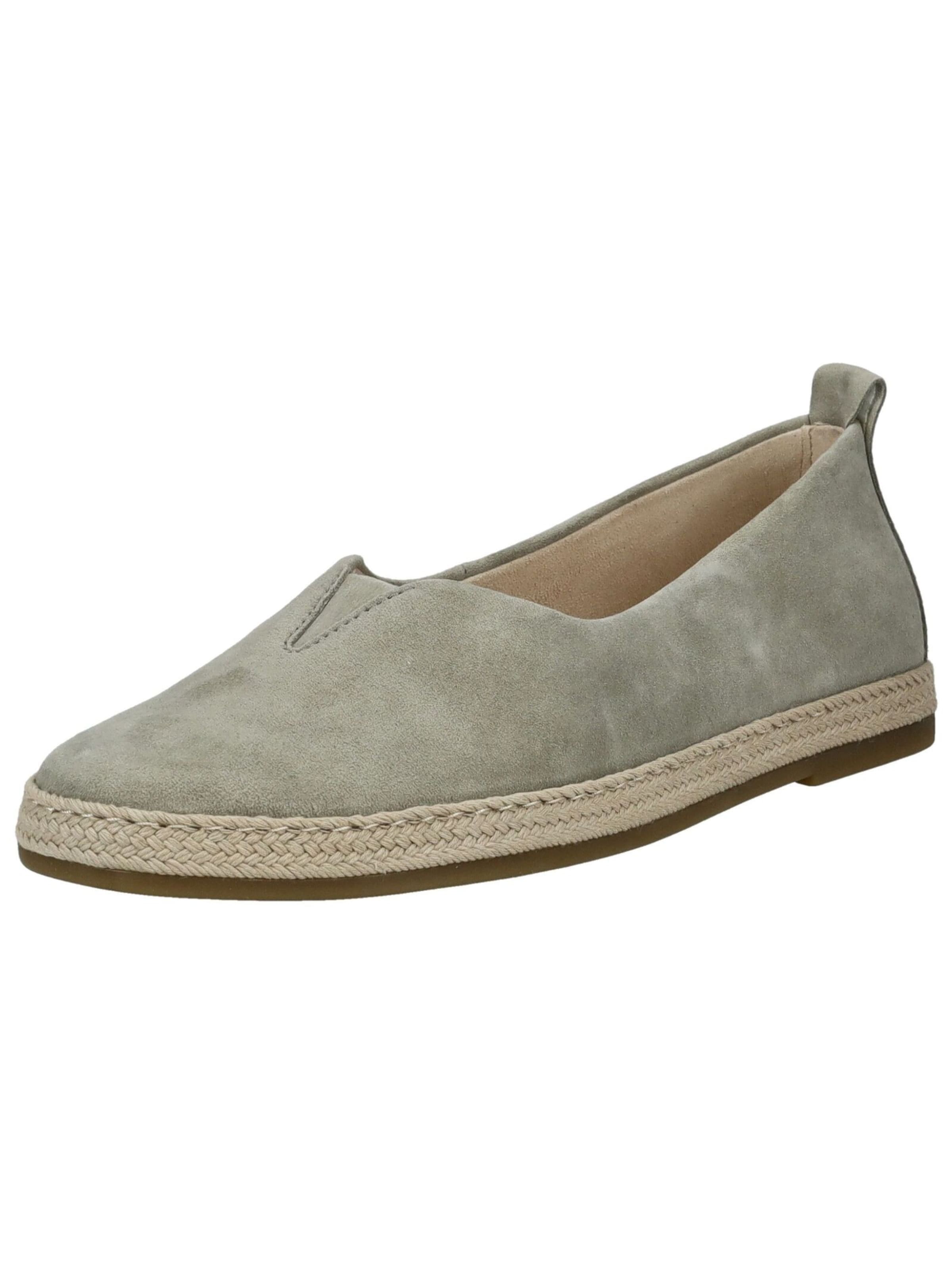 GABOR Slip-ons in Green: front