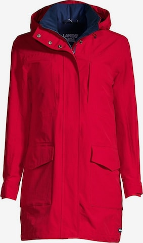 Lands‘ End Performance Jacket in Red: front