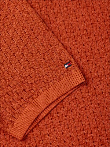TOMMY HILFIGER Pullover in Orange