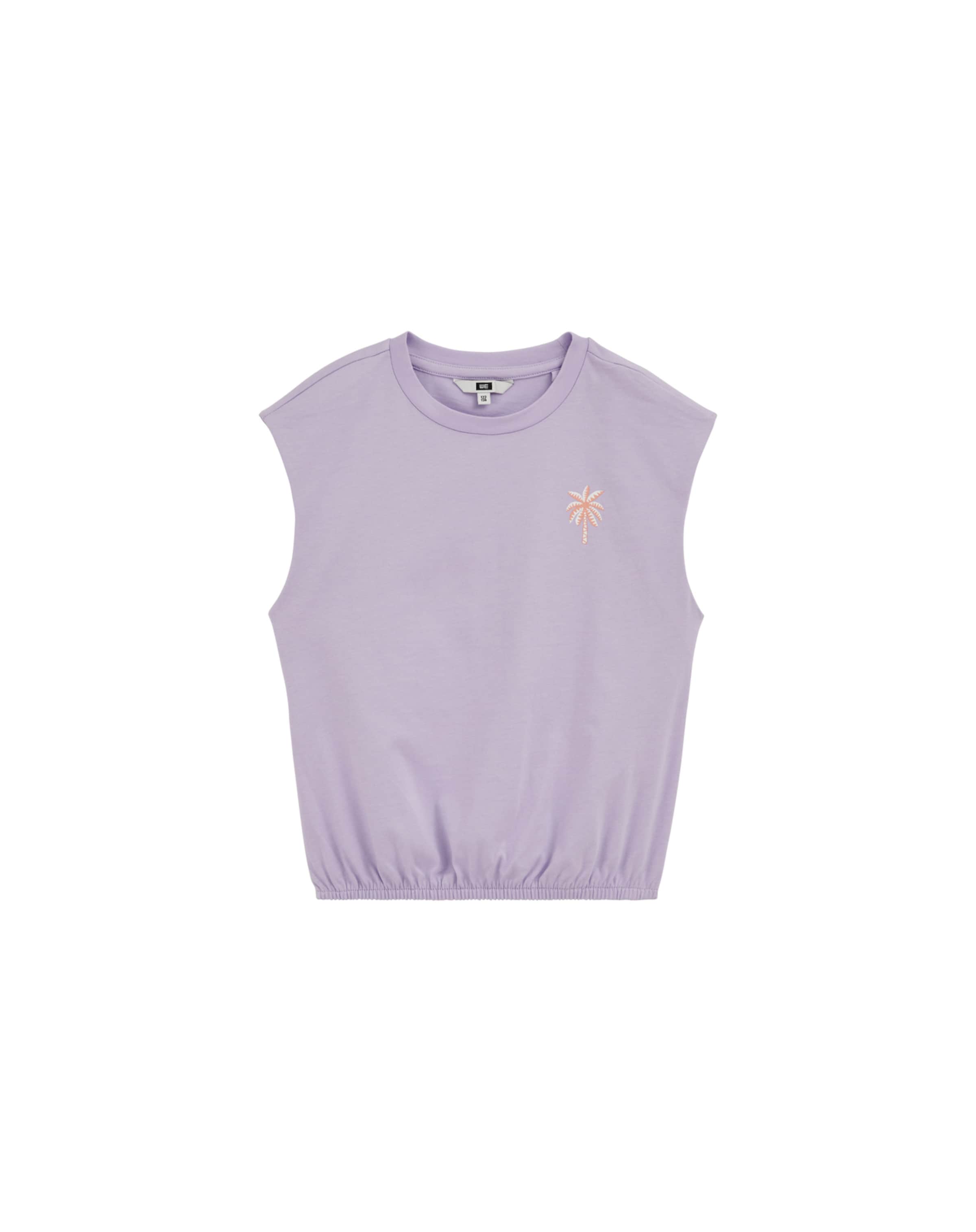 WE Fashion - Camiseta en lila: frente